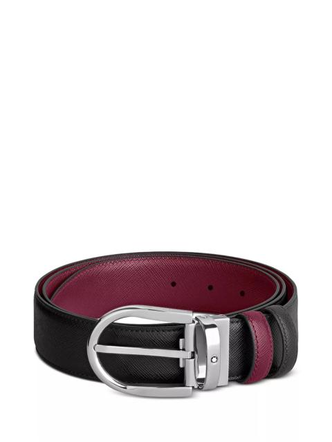 Montblanc Men's Reversible Leather Belt