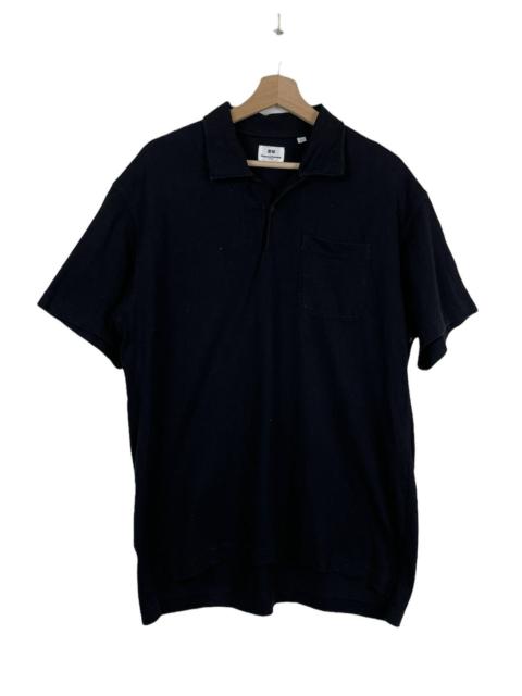 Engineered Garments ENGINEERED GARMENT x UNIQLO BLACK POLO TEE RUGBY STYLE