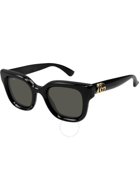 Gucci Grey Square Ladies Sunglasses GG1828S 001 49