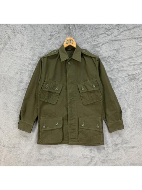 Other Designers Vintage - Army Uniform Military Field Jacket / Chore Jacket #4400-152