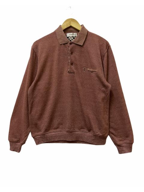 Other Designers Japanese Brand - Weathercock Polo Sweatshirt Red