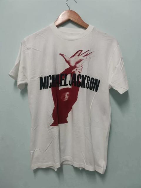 Other Designers Vintage - Vintage 80's Michael Jackson Promo Tee Bad Album Stitches