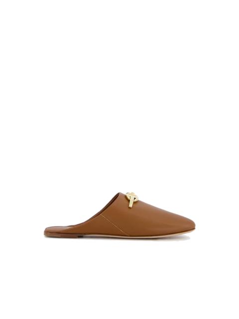 Valentino Valentino Garavani Vlogo Signature Leather Mules Women