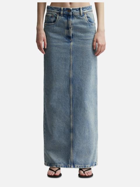 Prada DENIM MAXI SKIRT