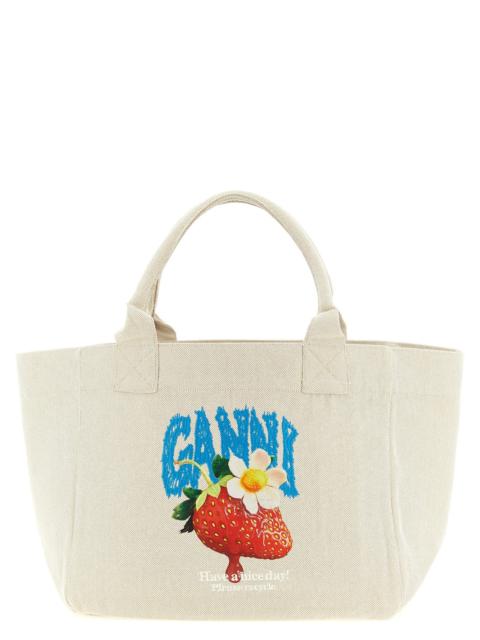 GANNI Ganni Women Medium 'Strawberry' Shopping Bag