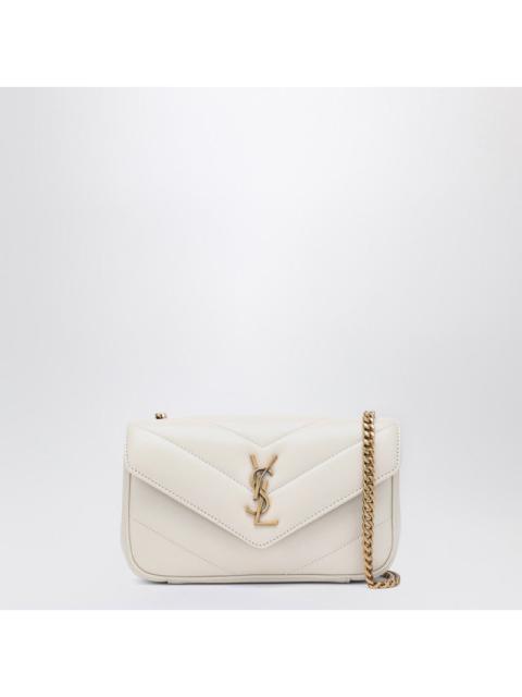 SAINT LAURENT Saint Laurent Loulou Mini Bag In Vintage White Women