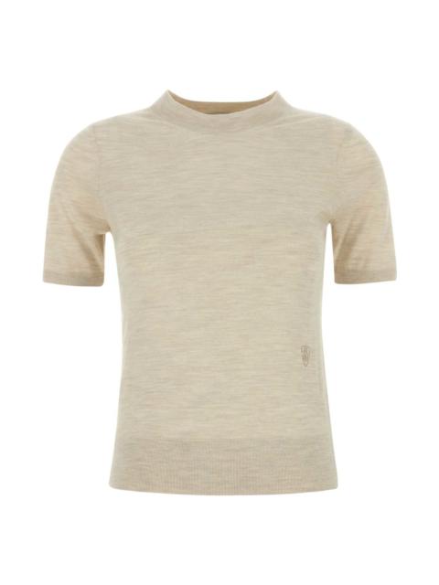 【送料&関税込】Burberry Sand Wool T-shirt Burberry Sand Wool T-shirt | italist | REVERSIBLE