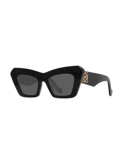 Loewe Loewe Anagram Smoke Butterfly Ladies Sunglasses LW400361 01A 51