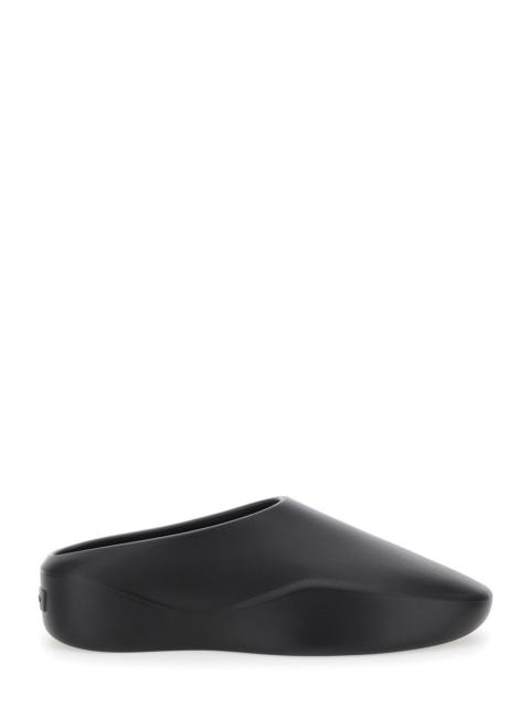 Fear of God Fear Of God Men 'Eva Runner' Black Sneakers With Logo On The Heel And Side Cut-Out Detail In Plastic