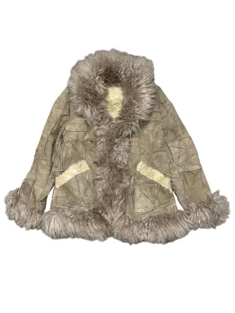 Other Designers Vintage Japanese Brand Sheepskin Fur Leather Jacket