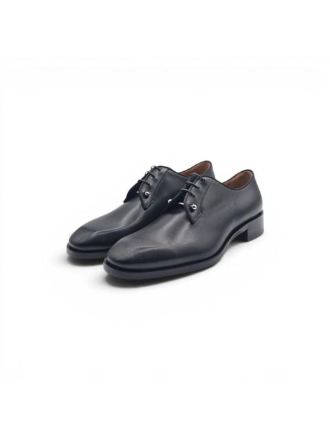 Christian Louboutin Chambeliss Leather Derby Shoes Black EU 41 US 8