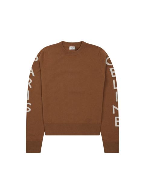 CELINE Wool Logo Sweater