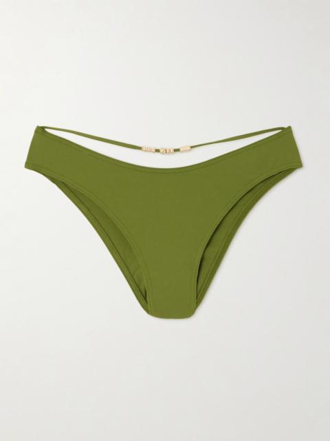 ERES Lava Cutout Embellished Bikini Briefs