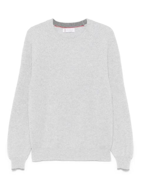 Brunello Cucinelli Brunello Cucinelli Men English Rib Knit Sweater