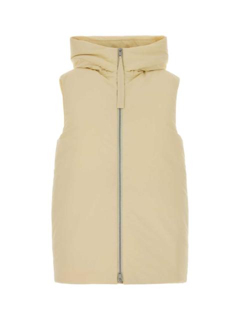 Jil Sander Jil Sander Women Cream Polyester Down Jacket