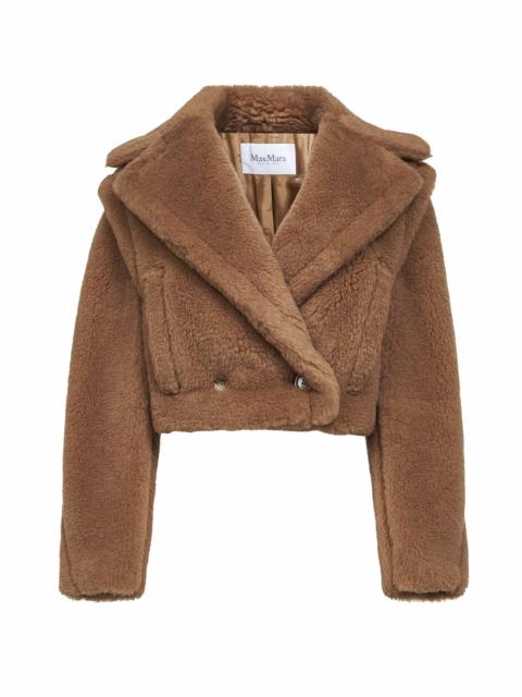 Max Mara Max Mara Women Camel Teddy Santos 2-In-1 Cropped Gilet