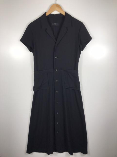 ⚡️Vtg 80’s Y’s Yohji Yamamoto Wool Short Sleeve Long Dress