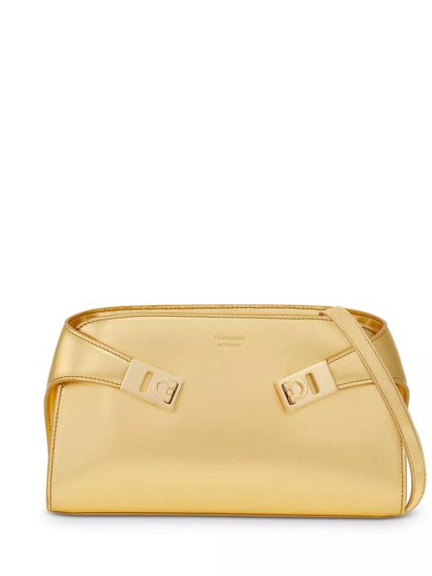 FERRAGAMO Hug Mini Leather Crossbody