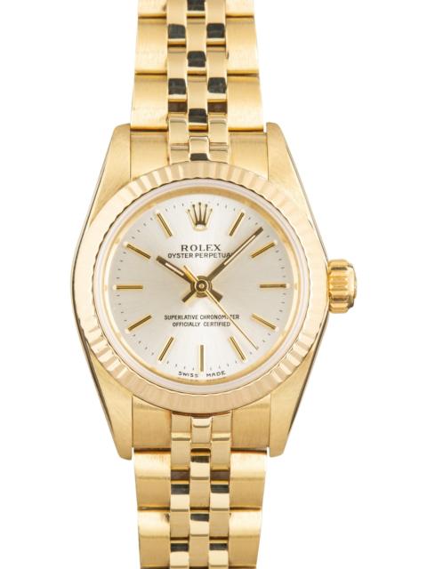 ROLEX Rolex Oyster Perpetual 67197 Yellow Gold