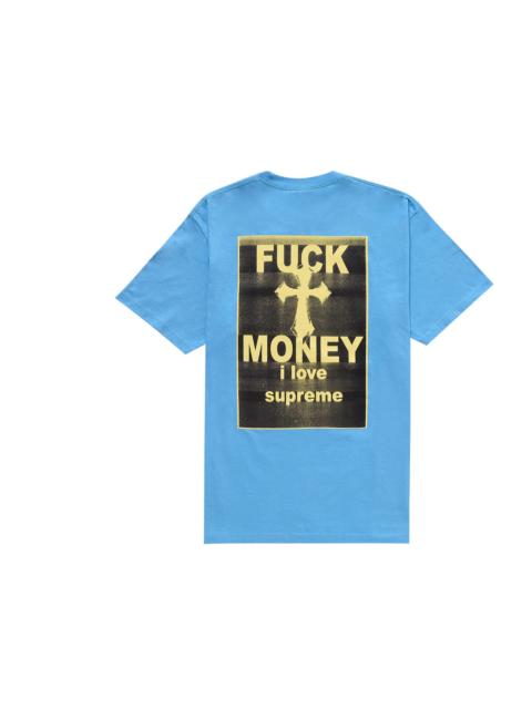 Supreme Supreme Fuck Money Tee Bright Blue