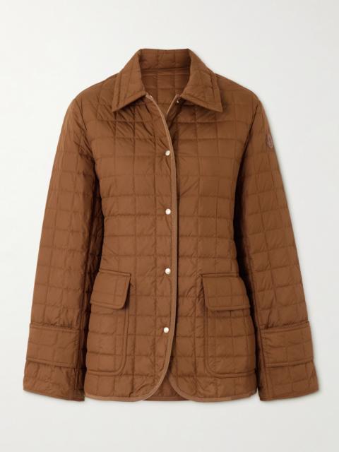 Moncler Epinal Quilted Shell Down Jacket