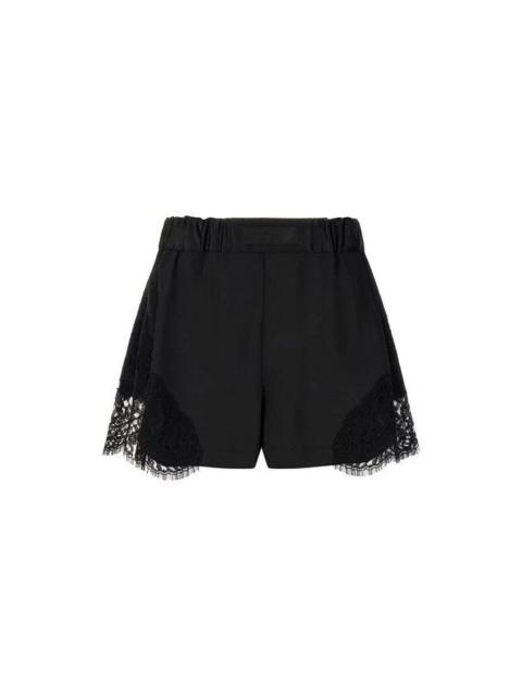 VERSACE VERSACE Black Lace Shorts New & Authentic (Women's size:IT 3