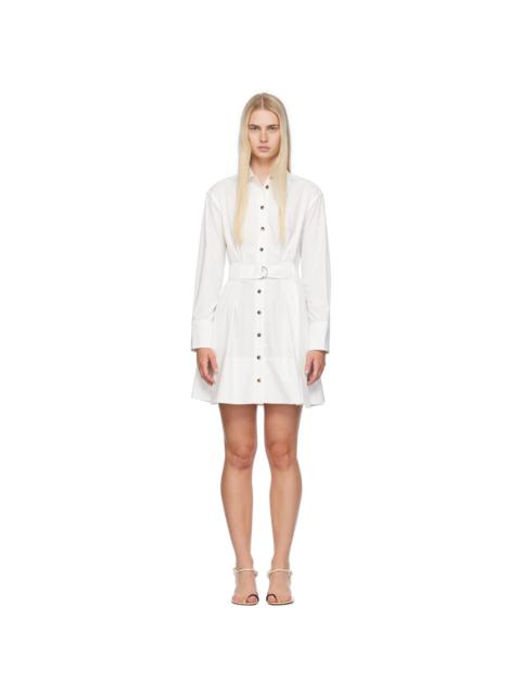 Proenza Schouler White Viola Minidress
