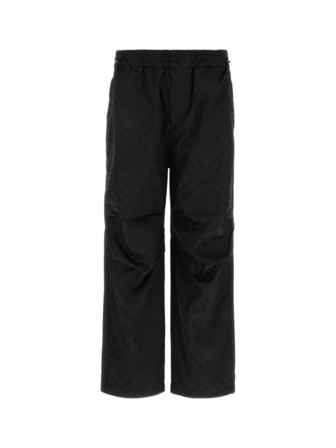 Burberry Black nylon pant