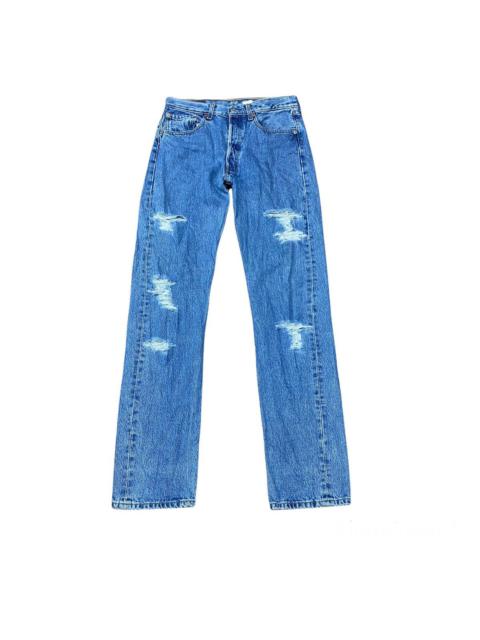 Levi's Vintage 90s Levis 501 Distressed Jeans Cobain Style