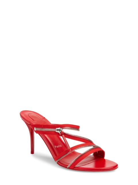 Christian Louboutin Christian Louboutin Merylzip Sandal in R558 Loubi/Lin Loubi at Nordstrom