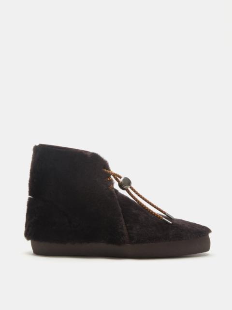LE MONDE BÉRYL Desert Shearling / Chocolate Shearling