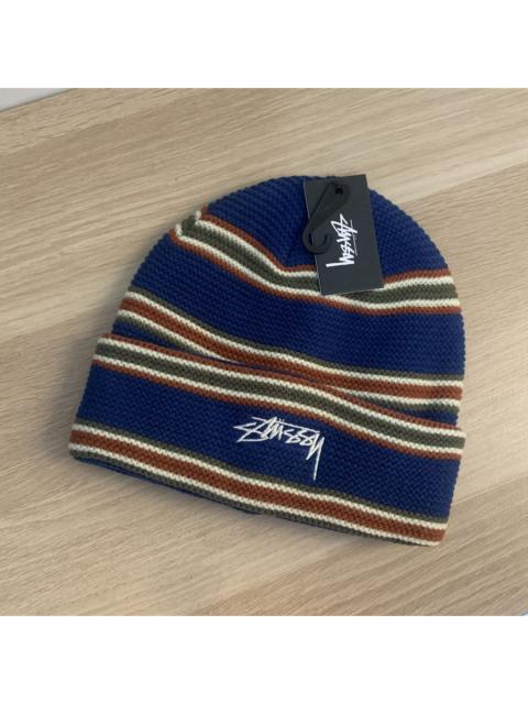 Stüssy Stussy triple stripe cuff beanie