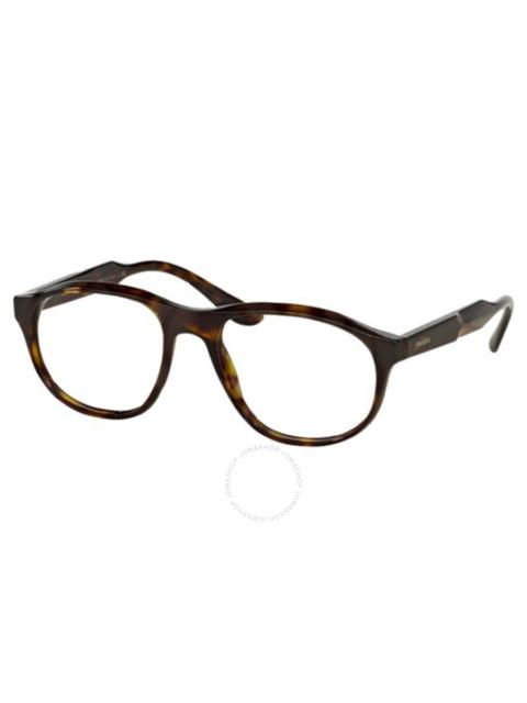 Prada Prada Demo Oval Ladies Eyeglasses PR 12SV HAQ1O1 52