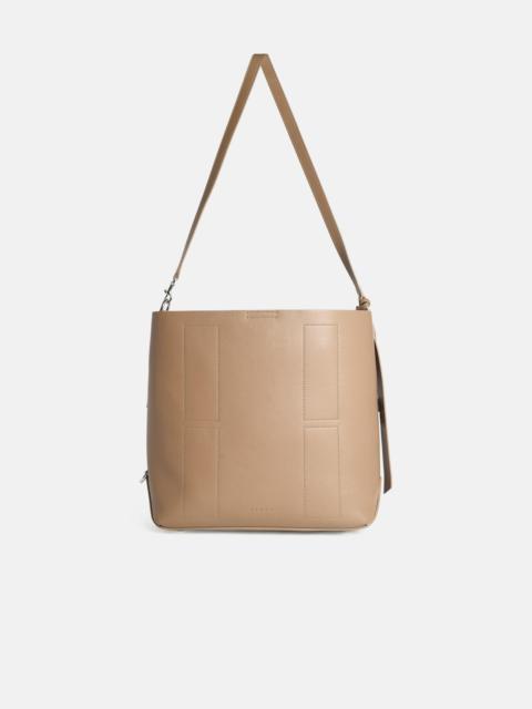 DOVE GREY LEATHER BAG