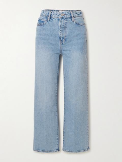 FRAME The Wide High-rise Wide-leg Jeans