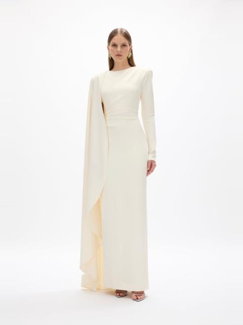 RACHEL GILBERT DION CAPE GOWN
