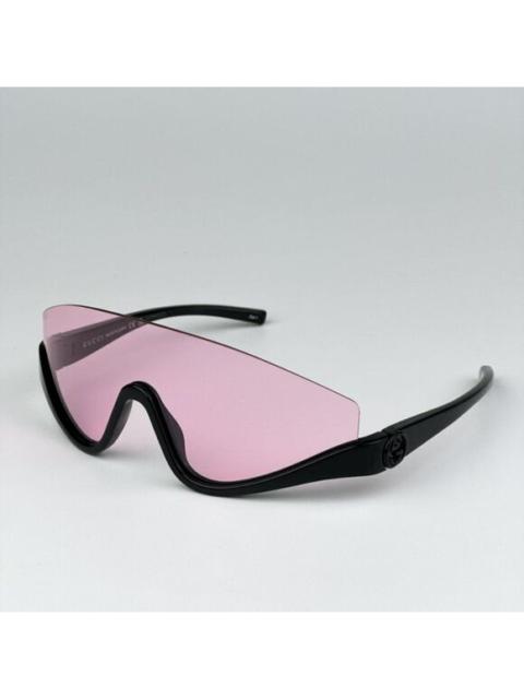 GUCCI NEW Gucci GG1650S 002 Black Pink Unisex Shield Mask Sunglasses GG 1650S