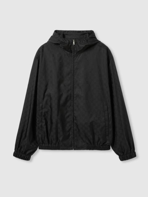 GUCCI GG nylon jacquard zip jacket