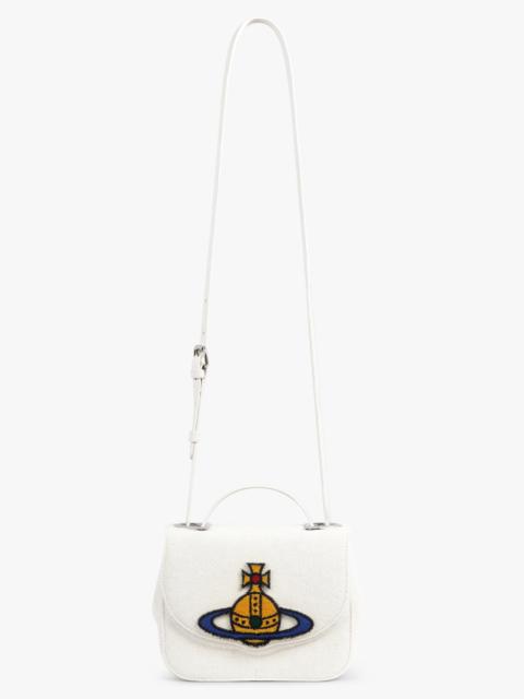 Vivienne Westwood LINDA CROSSBODY ORB BAG | OFF WHITE/MULTI