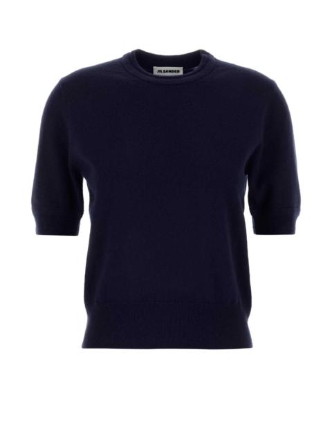 Jil Sander Jil Sander Women Midnight Blue Wool Sweater