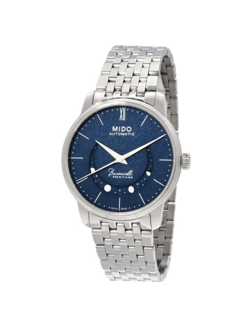 Mido - Mido Baroncelli Smiling Moon Automatic Blue Dial Men's Watch M0274071104000