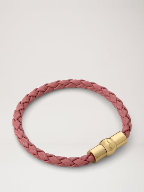 Mulberry Iris Bracelet
Pink Scrumpy Small Classic Grain & Plated Stainless Steel