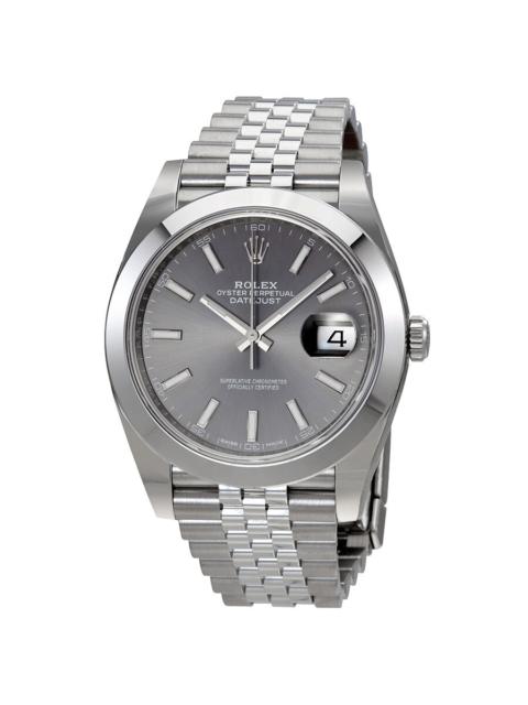 ROLEX Rolex Oyster Perpetual Datejust Rhodium Dial Automatic Men's Jubilee Watch 126300RSJ