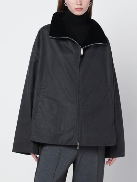 TOTEME Black country jacket with zip