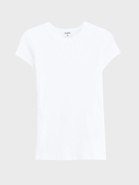 FILIPPA K T-Shirt Fine Rib White
