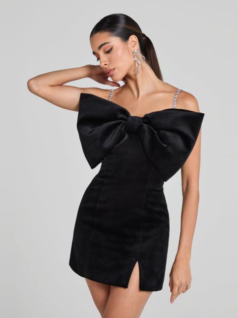 NADINE MERABI Elodie Black Dress
