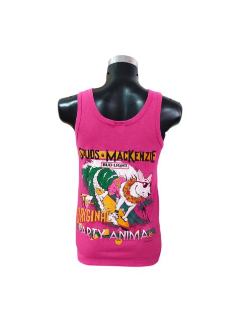 Other Designers Vintage - Spuds MacKenzie Bud Light Party Animals Back hit Sleeveless