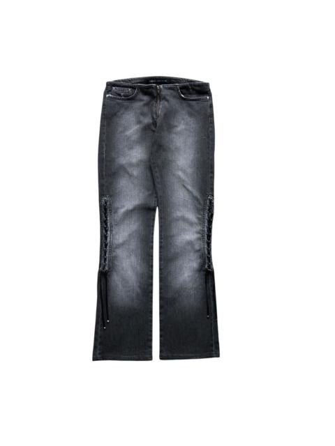 VERSACE Vintage VERSACE lace up denim jeans