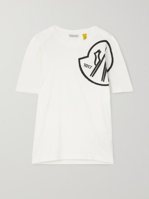 Moncler + 1017 Alyx 9sm Printed Cotton-jersey T-shirt