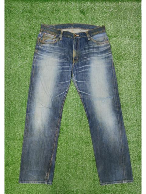 Other Designers Edwin - 🔥🔥VINTAGE EDWIN 505S REDLINE DISTRESSED DENIM (J293)